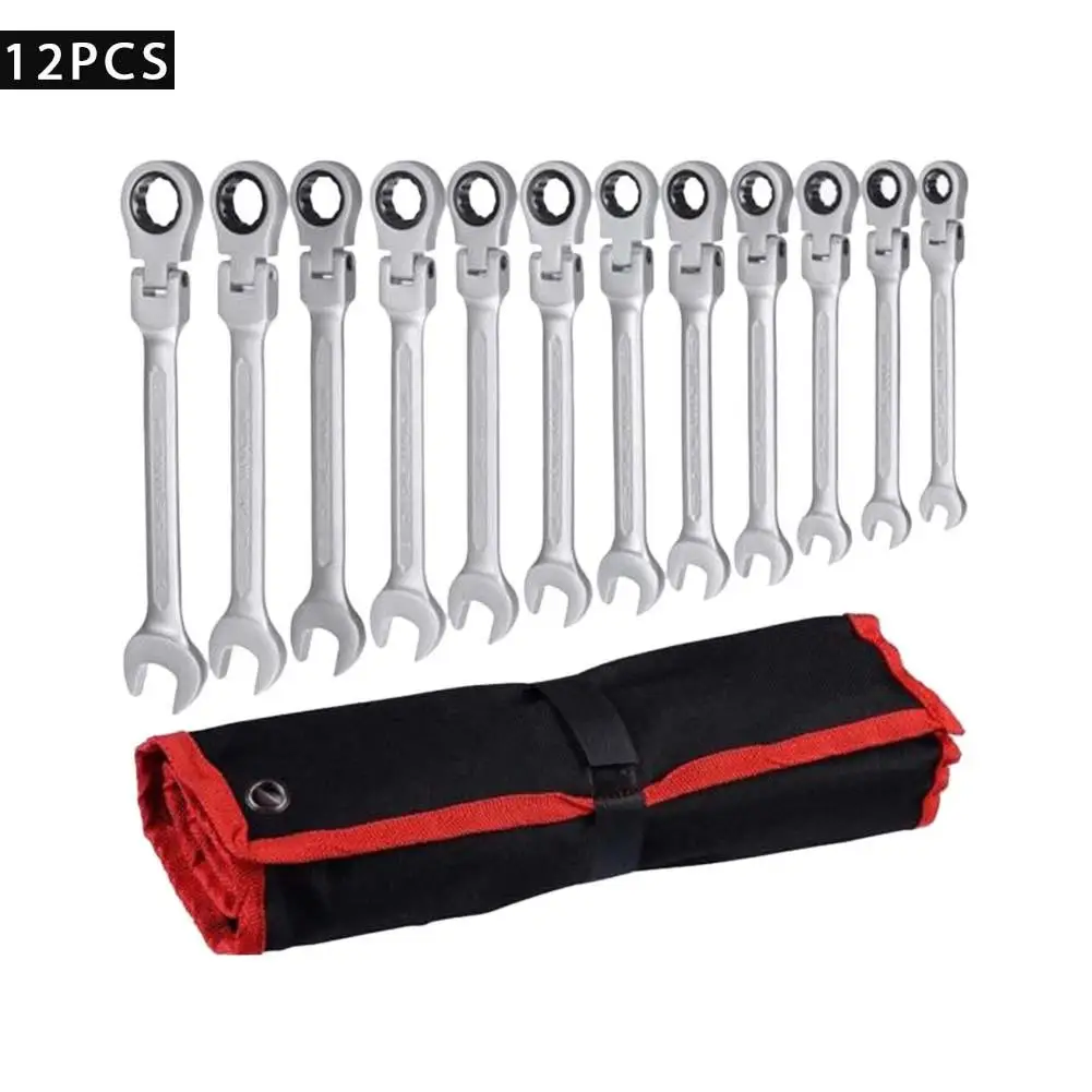 12 шт./компл. 8 19 мм набор ключей ключ дюймовый стандарт Мультитул трещетка гаечных