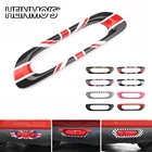 Для Mini Cooper S JCW F55 F56 автомобиля задний противотуманный фонарь лампа рамки накладка декоративная наклейка для Mini Cooper Корпус аксессуары