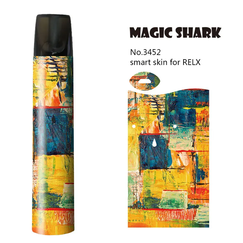 Набор для вейпа Magic Shark 2.5D набор с леопардовым принтом в форме листа дракона