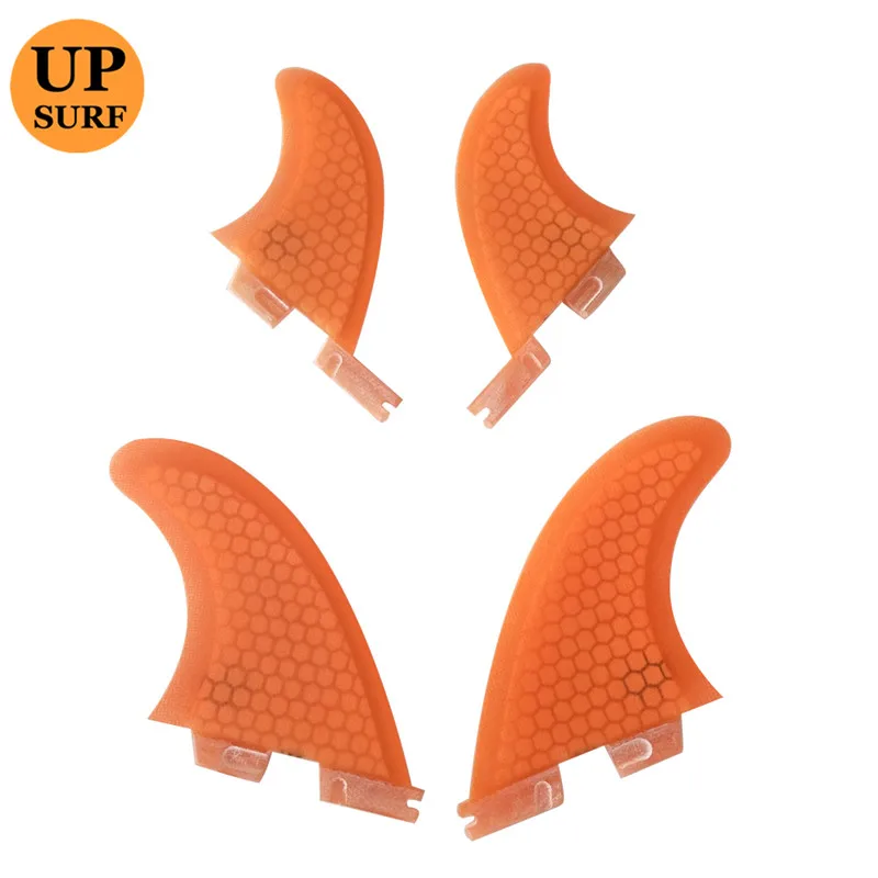 

Surf fins 4Pcs FCS2 Fins G5 with GL Fin Honeycomb Fibreglass surf accessories fcs2 quad
