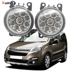 2 шт., светодиодсветодиодный Противотуманные фары для Citroen Berlingo 2 2nd Facelift 2016 2017 2018 H11 12 В
