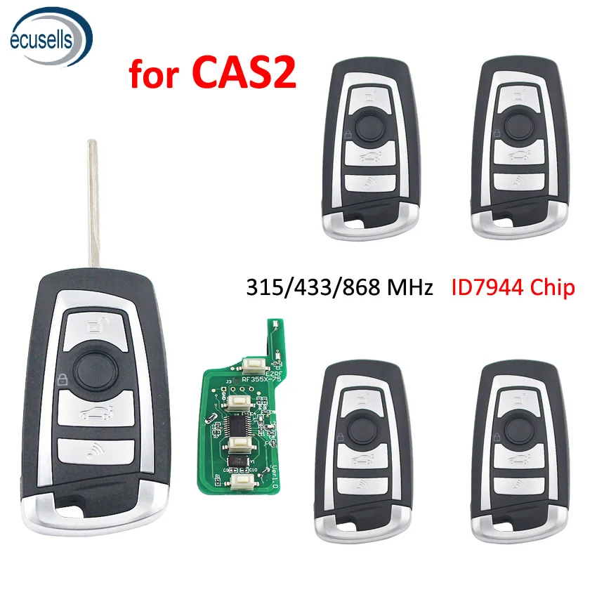 Умный дистанционный ключ HU92 5 шт./лот 4 кнопки для BMW 1 3 6 Series X5 CAS2 с электрическим