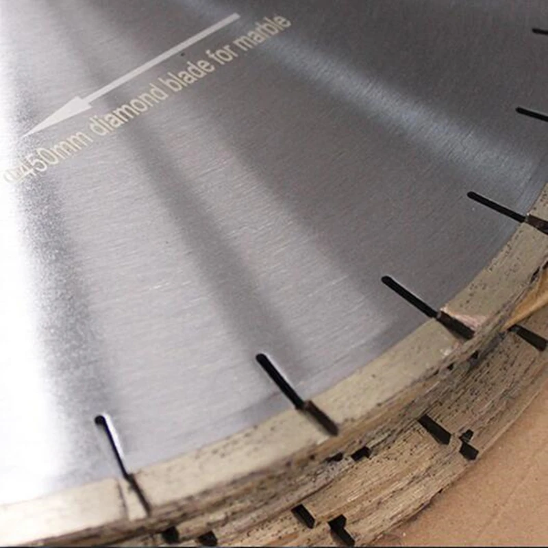 Дисковые Алмазные пилы DB67 бесшумные лезвия для мрамора 18 дюймов D450mm диск влажной
