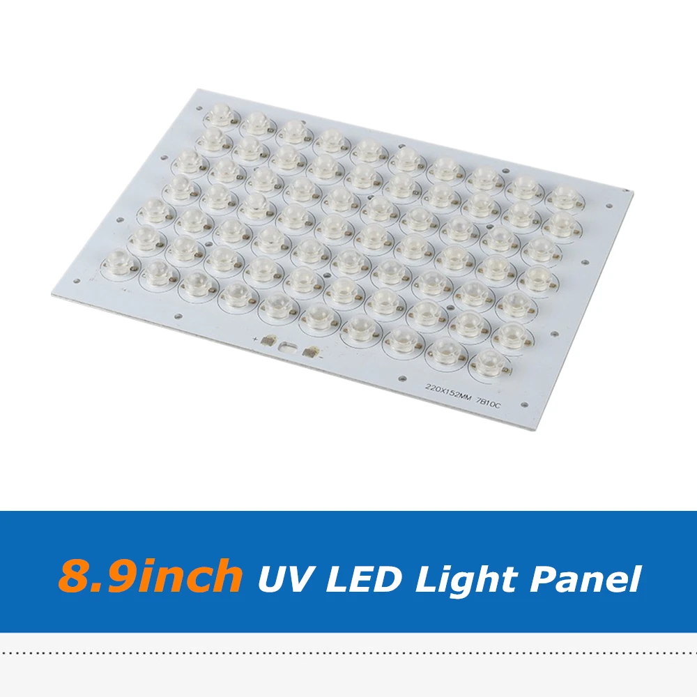 1 шт. 8 9 дюймов 220X152mm ЖК-дисплей светильник отверждения УФ-светодиодный Панель для