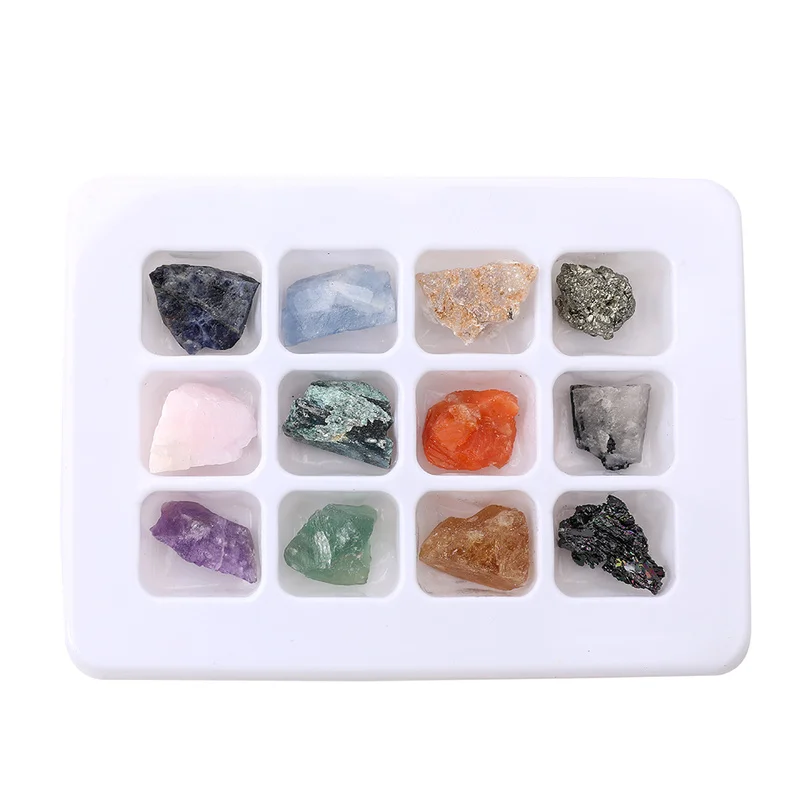 12 шт. натуральный кристалл драгоценный камень полированный исцеление чакра