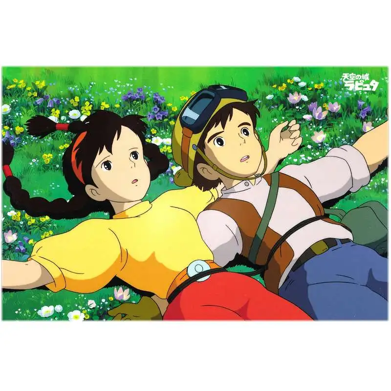 

Laputa Castle in the Sky Plastic puzzle Miyazaki Hayao conan Anime peripheral jigsaw puzzle 1000 pieces adult educational toys