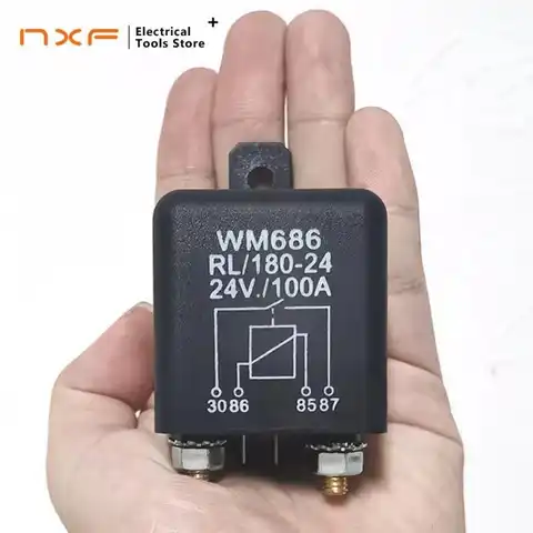Реле 4 контактное 24v