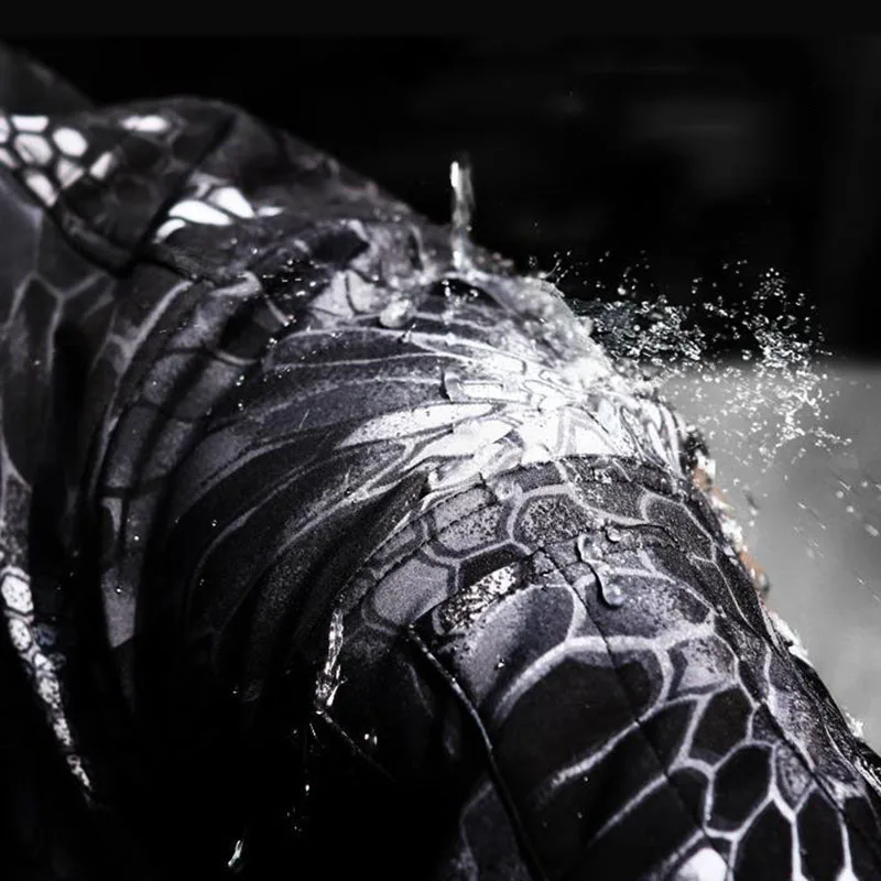 Мужская Уличная зимняя Военная тактическая куртка водонепроницаемая флисовая