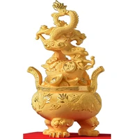handmade and hand carved buddha incense burner factory wholesale high quality incense burner gold