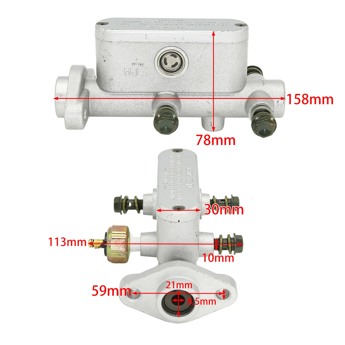 Новый насос тормозного главного цилиндра Roketa BMS Kinroad 800cc 1100cc UTV багги мотокросс -