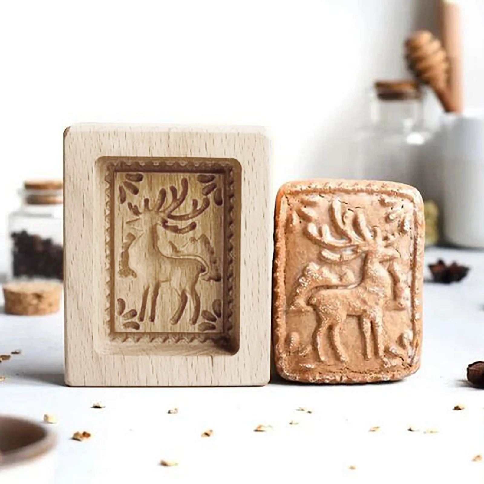 Деревянные формы для печенья резак деревянные из имбиря сделай сам форма выпечки