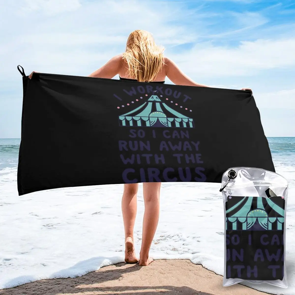 Я тренируюсь так что я смогу убежать с цирковыми серыми перьями Женский Racerback Fghfg