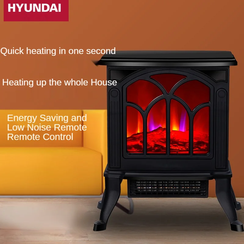 

Korean modern fireplace heater home simulation flame heater portable heater