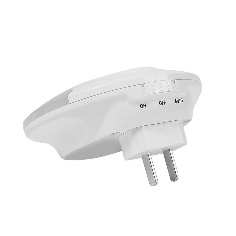 Светодиодный ночник с датчиком Заката На рассвет и двойным USB-зарядным