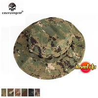emersongear camouflage boonie hat level up map pocket version for mountaineering and hunting