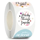 500 шт.рулон, наклейки для рукоделия