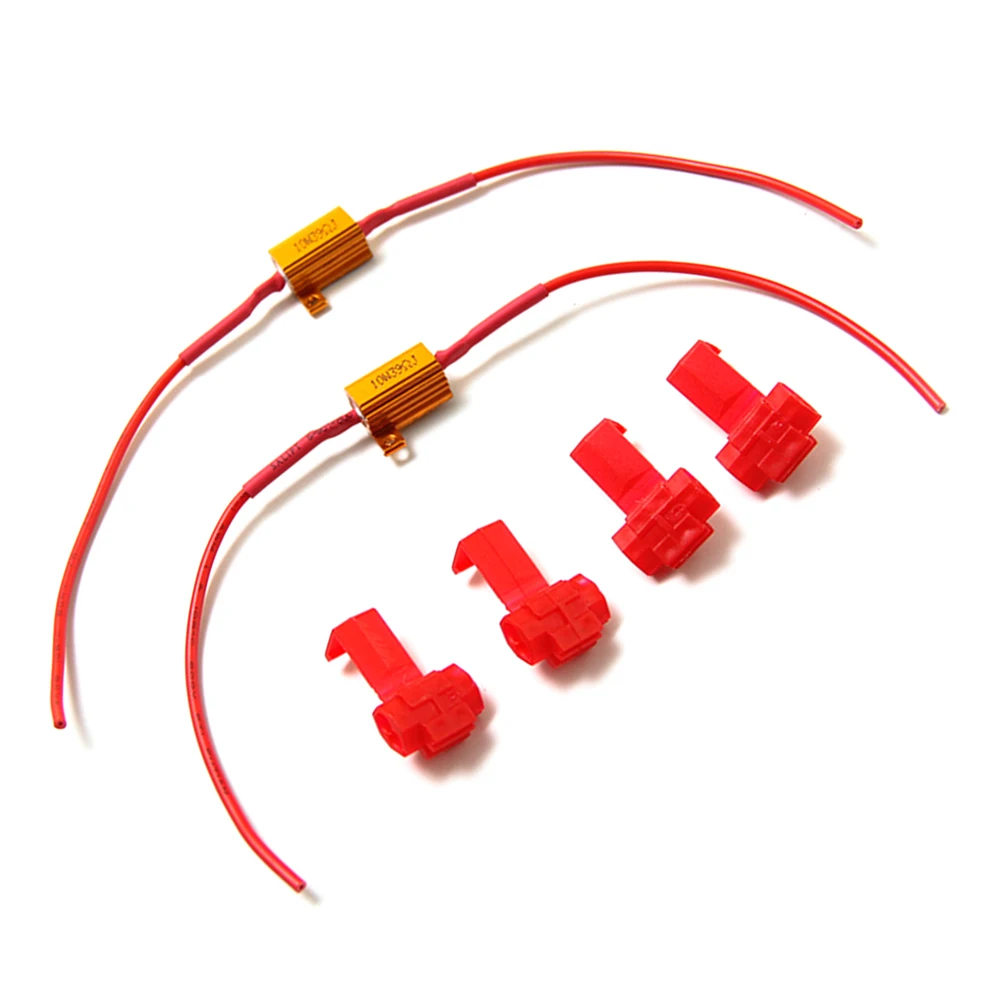 

1 пара антимерцающий водонепроницаемый нагрузочный резистор 39 Ом 100 Вт антимерцающий светодиодный резистор декодер для автомобильного сигнала поворота фонарь заднего хода