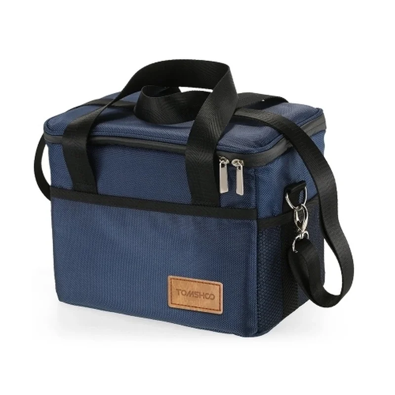 Вместительная изолированная сумка для ланча объемом 10 л многоразовая складная