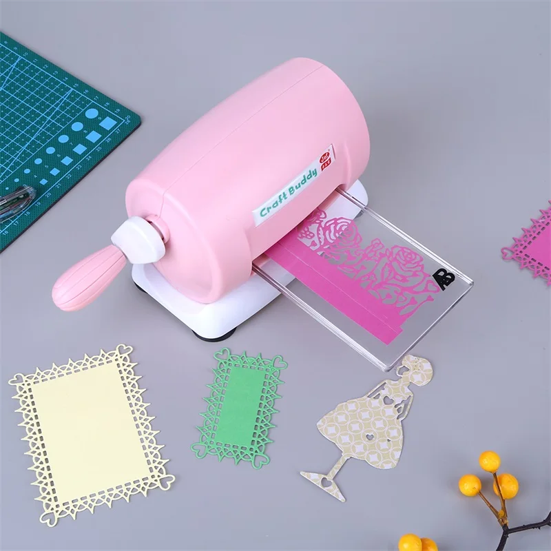 5 Colors DIY Metal Cutting Dies Machine for Embossing Scrapbooking Cutter Dies Cards Making Crafts Paper Cutter Die-Cut Machine images - 6