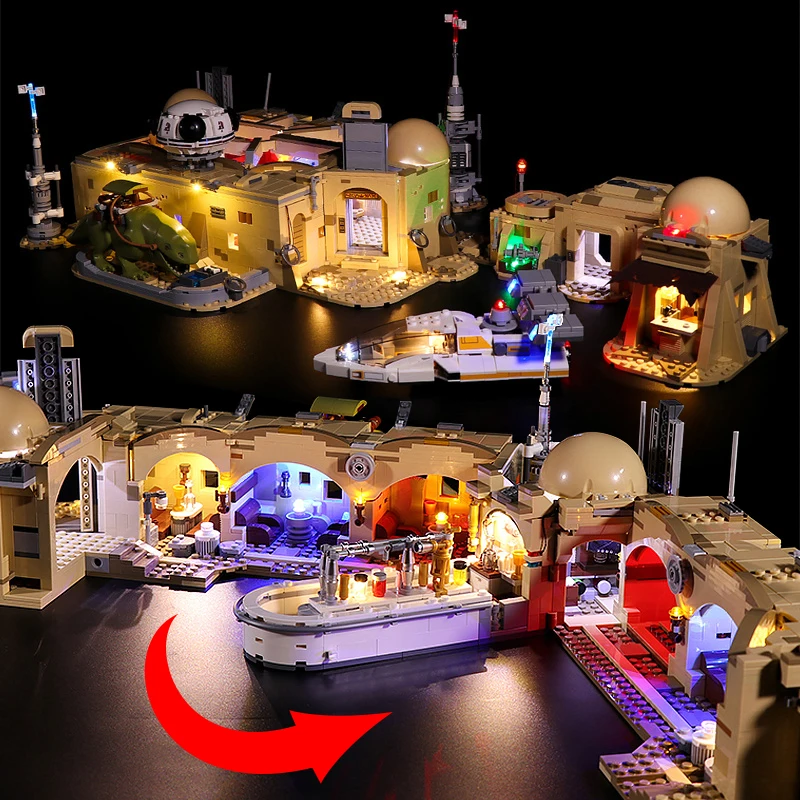 

LED Light For 75290 Mos Eisley Cantina Building Blocks Model Toys ( Only LED Light, No Bricks )