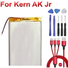 Аккумулятор 3,7 в для плеера iRiver Astell  Kern AK Jr, перезаряжаемый аккумулятор литий-полимерный