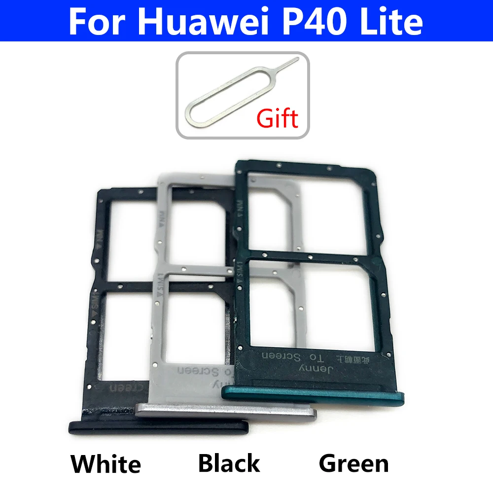 Новинка держатель Micro Nano SIM-карты лоток слота для микросхем адаптер гнездо Huawei P40