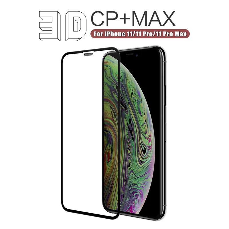 

For iPhone 11 Pro Max Glass 6.7 3D MAX Protective Screen Protector For iPhone 11 Glass Tempered Glass for iPhone 11 Pro