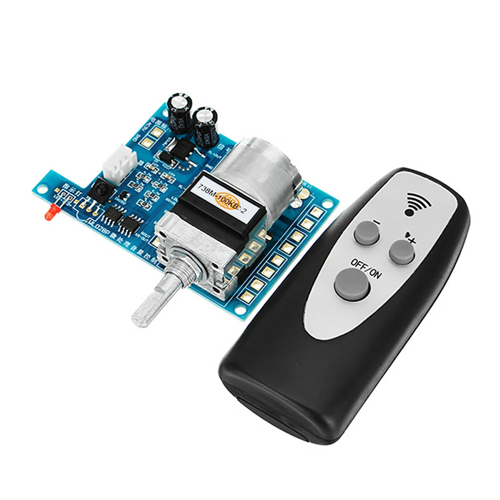 

Tools Remote Control With Indicator Light Potentiometer Modules Infrared Components DC 9V Electric Volume Control Board Durable