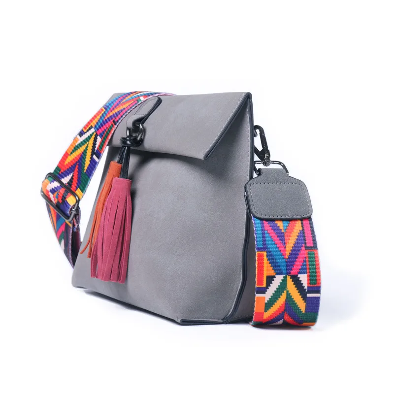 PU leather women bag tassel bag women crossbody sale bag women crossbody bag High quality