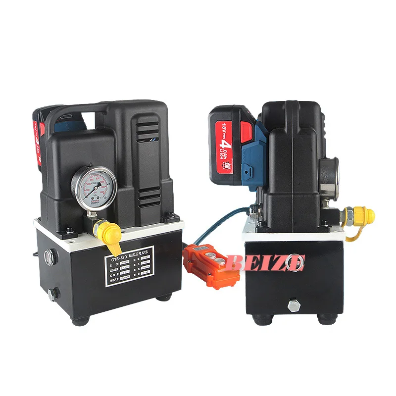 Портативный Гидравлический Электрический насос с литиевой батареей 18
