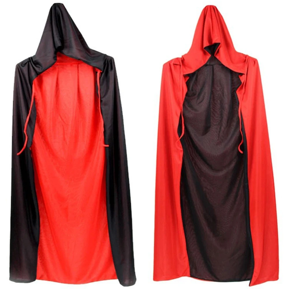 Реквизит для Хэллоуина взрослых детей DIY косплей костюм накидка шляпа набор со