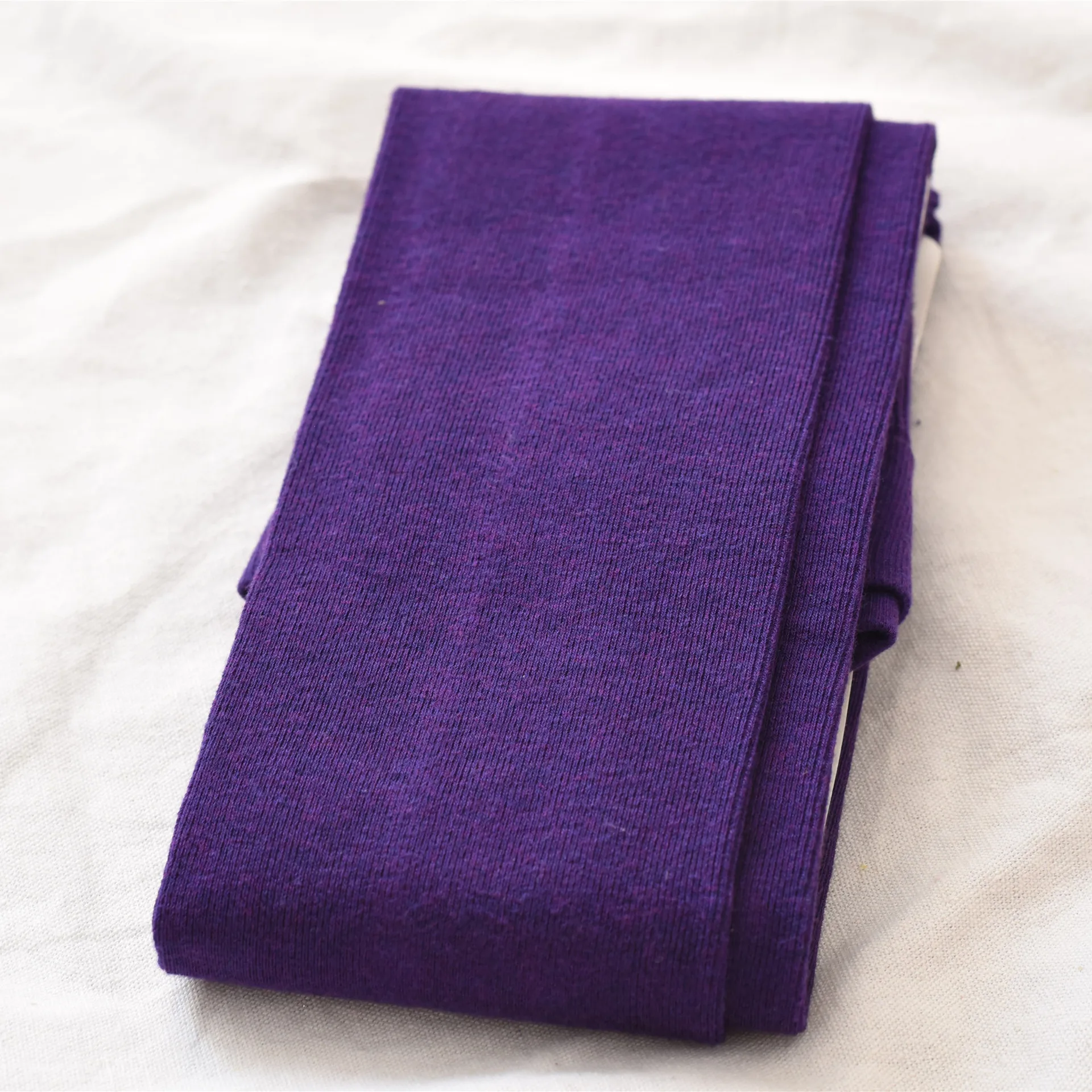 purple 800D Зимние флисовые теплые хлопковые колготки полосатые цветные плотные колготки высокие эластичные женские эластичные колготки - Цвет: purple