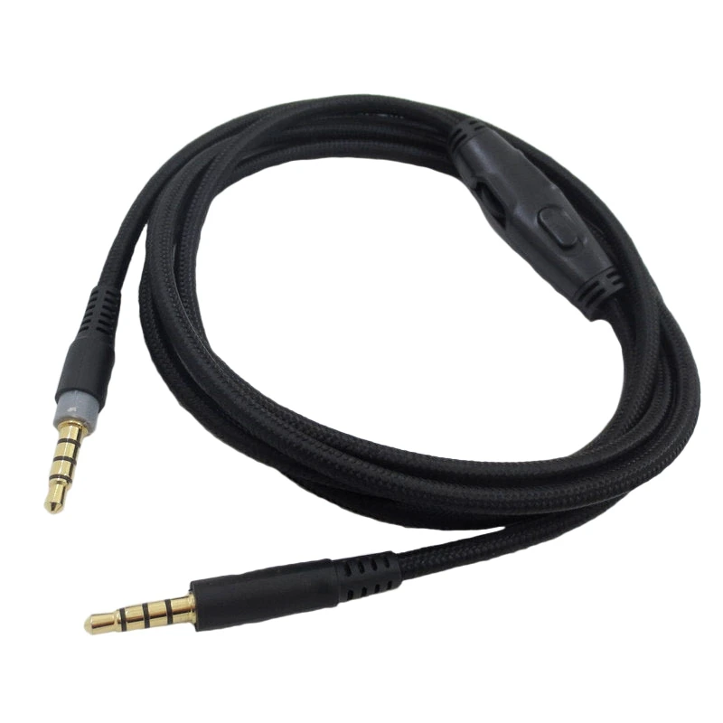 

Для Kingston Sky, кабель Alpha Audio, кабель для наушников 3,5 мм штекер-штекер с регулируемой громкостью и переключателем управления