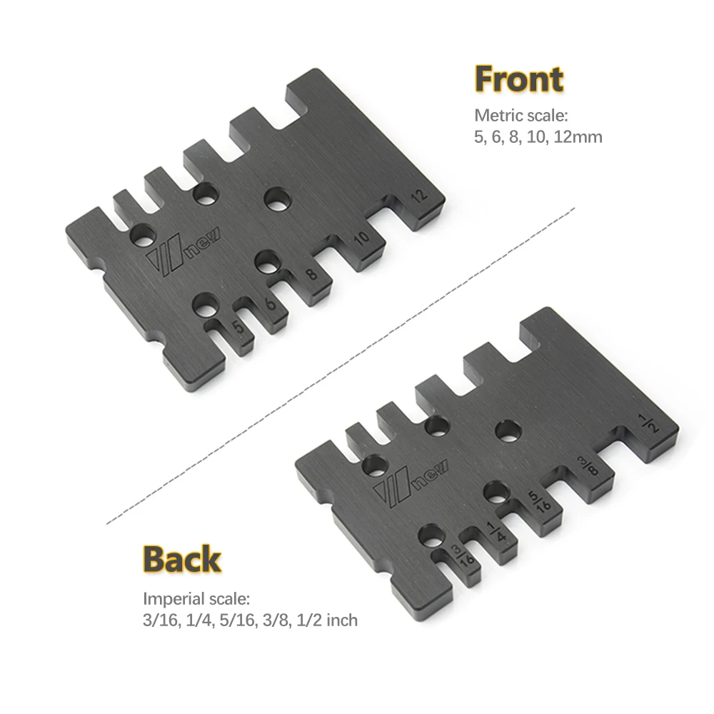 Теноновый штангенциркуль метрический и имперский шкала карты измерительный