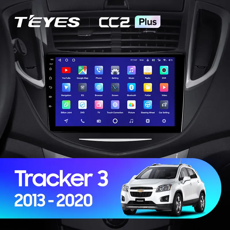 TEYES CC2L и CC2 Plus Штатная магнитола For Шевроле Трэкер 3 Chevrolet Tracker 2013 2020 Android до 8 ЯДЕР 6 +