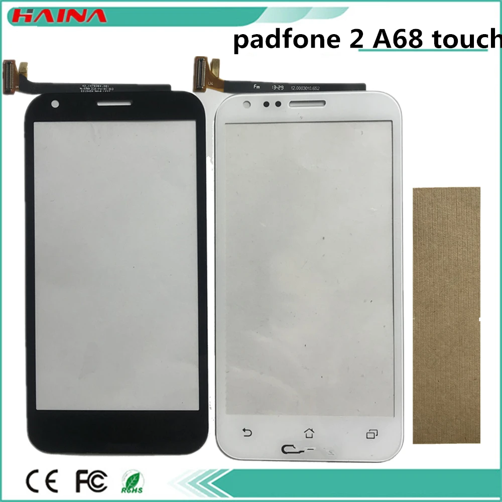 4 7 дюймовый сенсорный экран для ASUS PadFone 2 A68 Сенсорная панель Замена сенсорного