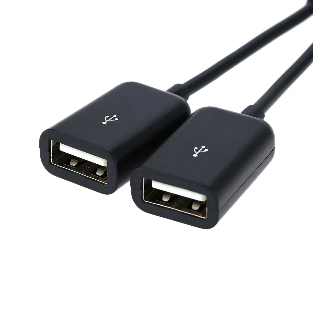 Портативный USB 3 1 Type C к двойному 2 0 портам адаптер конвертер для нового 12 дюймов