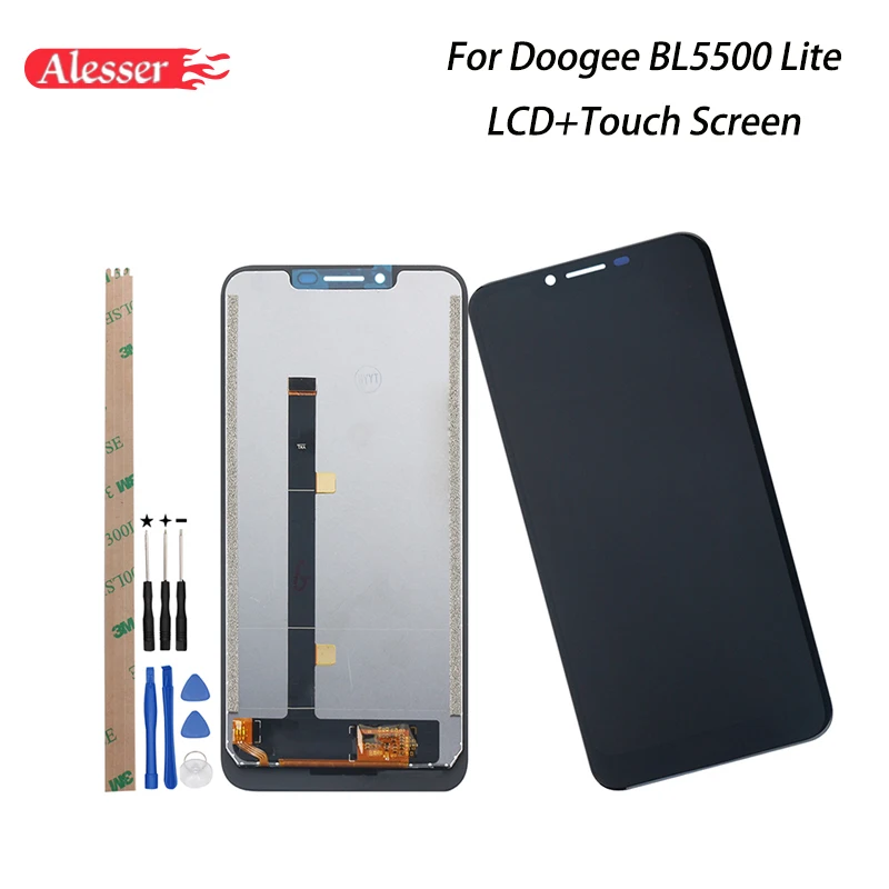 Alesser Для Doogee BL5500 Lite ЖК дисплей и сенсорный экран 6 19 ''протестированная сборка +