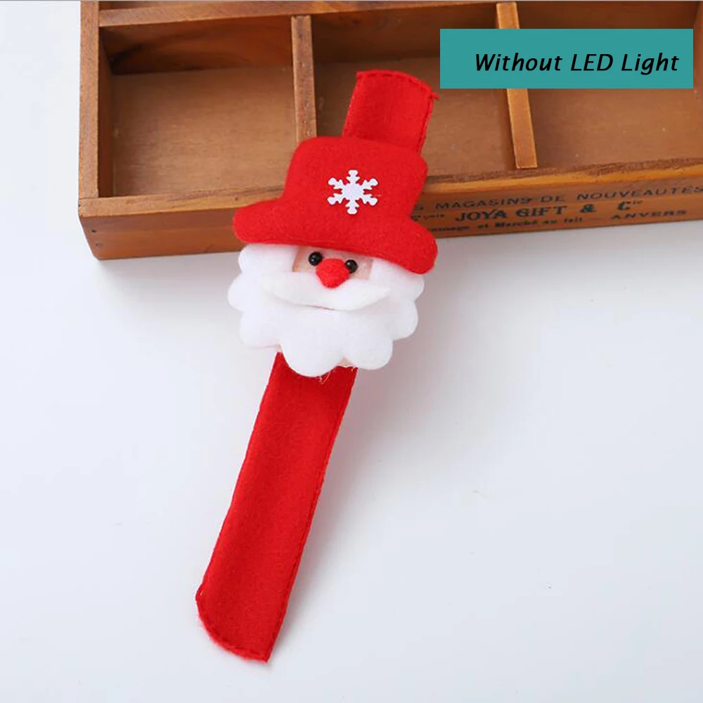 1 шт. рождественские часы-браслет рождественский подарок для детей Санта-Клаус