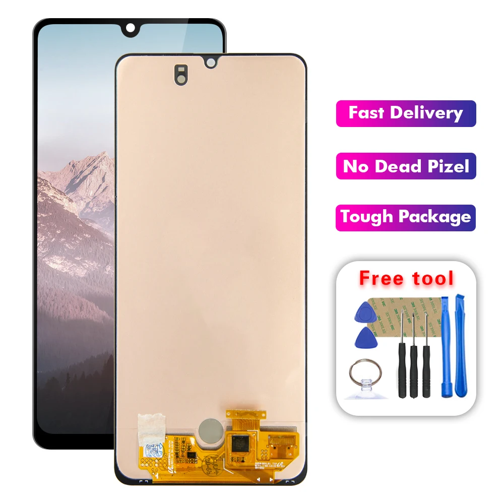 ЖК дисплей с сенсорным экраном и дигитайзером в сборе для Samsung Galaxy A11 A21 A31 A51 A71