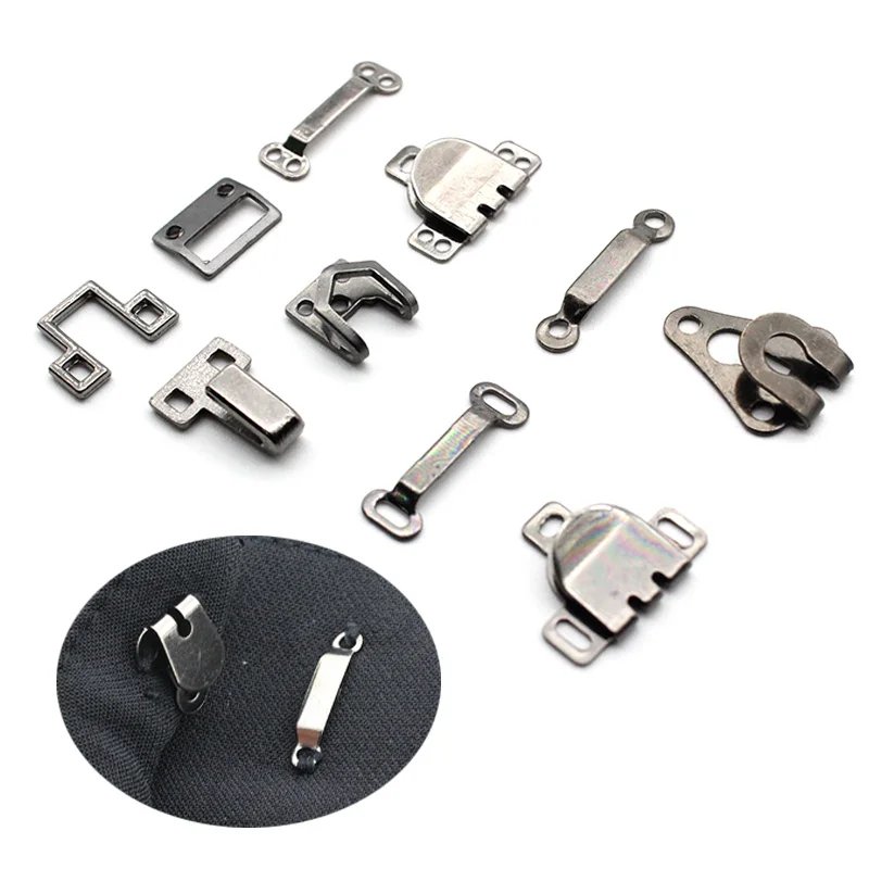 1 пара одежды крюк и глаз металлический сплав аксессуары для брюки юбки пряжки DIY