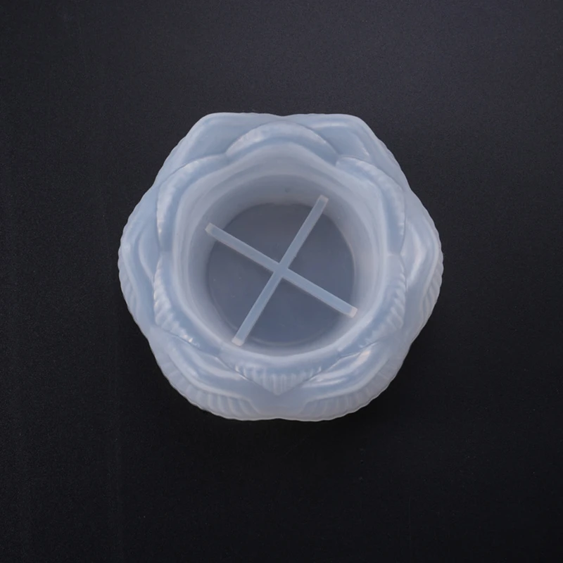 

Transparent DIY Ashtray Mold Lotus Candle Holder Storage Box Mould Concrete Succulent Plant Flower Pot Making Accesories
