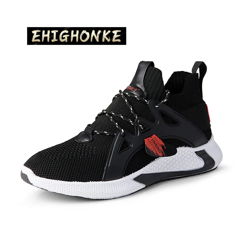 

New breathable fashion mesh men's shoes summer lightweight hiking shoes fitness shoes outdoor jogging casual shoes men's white