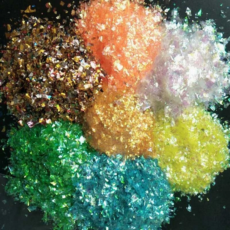 

Colorful Shell Paper Pieces Flashing Resin Decor Resin Mold Jewelry Fillings 10g