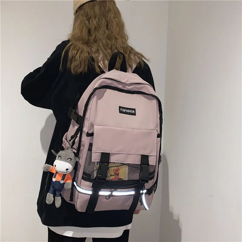 Женский нейлоновый рюкзак для ноутбука 15,6 дюйма, с отделением для ноутбука