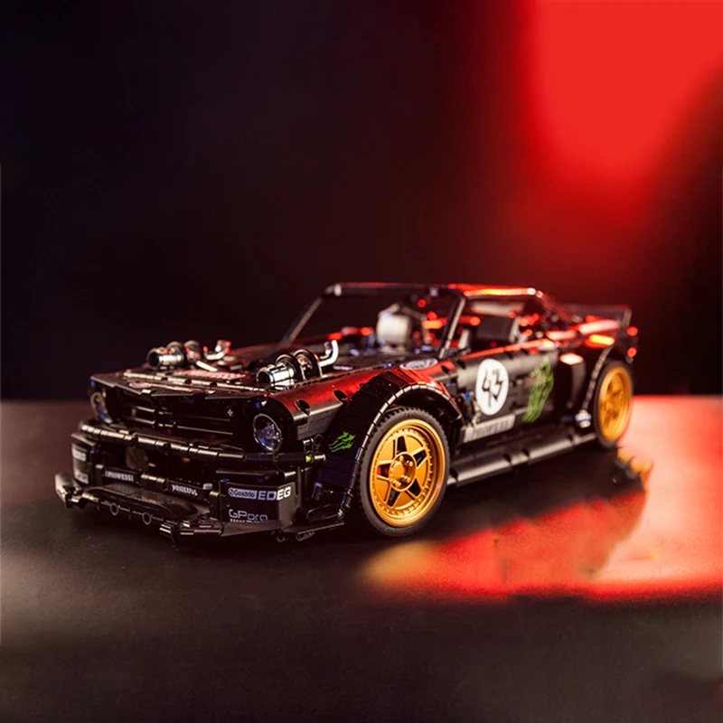 Высокотехнологичный Радиоуправляемый Mustang Hoonicorn V2 детали для сборки с