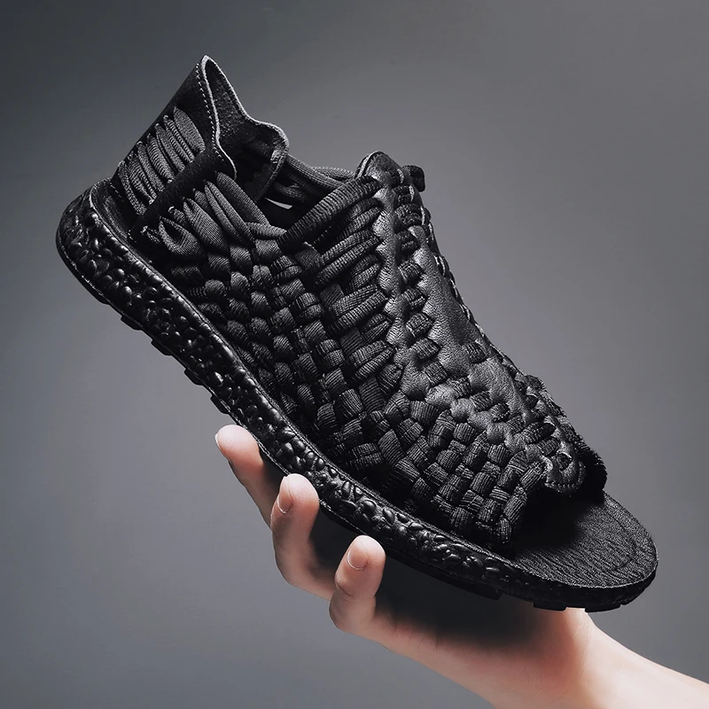 

sandalias blade men summer new Fashion breathabl flops mujer Breathable beach Sneakers slippers zapatillas male playa on 2020