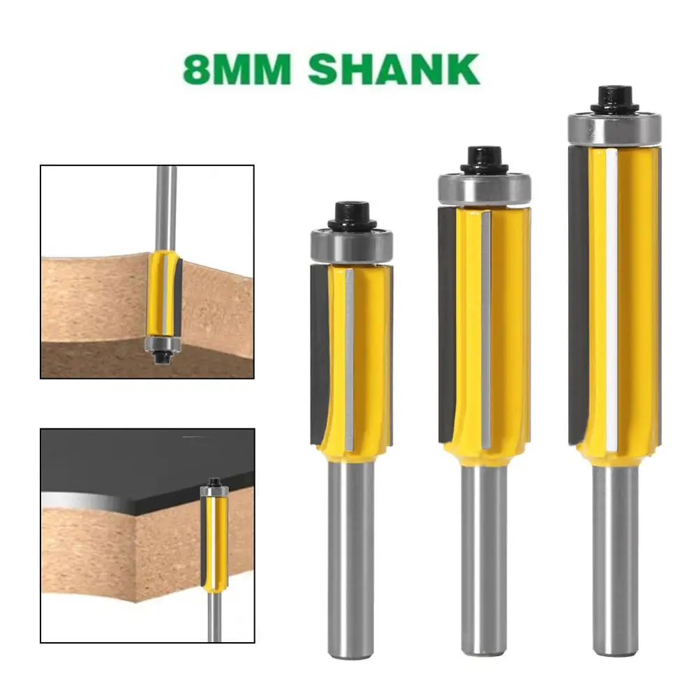 1 шт. 8 мм хвостовик деревообрабатывающий фрезерный станок с ЧПУ твердосплавный