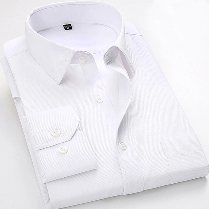 1401 striepd white Большие размеры 8XL 7XL 6XL 5XL 4XL, мужская деловая Повседневная рубашка с длинными рукавами, Классическая мужская рубашка в полоску фиолетового и синего цвета - Цвет: 1401 striepd white