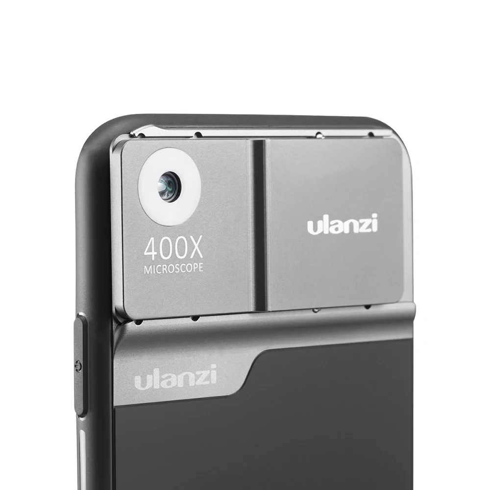 Комплект линз Ulanzi 400X для телефона с микроскопом iphone 11 Pro max комплект встроенных